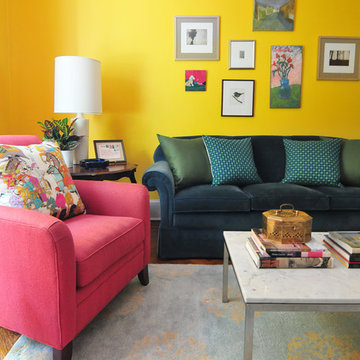 Annie Elliott's Color Splashed Home in DC
