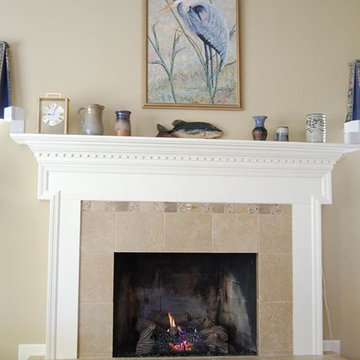 Fireplace face lift