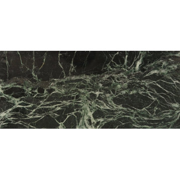 Spider Green Marble Tiles, Polished Finish, 12"x12", Set of 40
