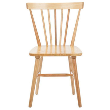 Horace Spindle Back Dining Chair, Set of 2, Natural