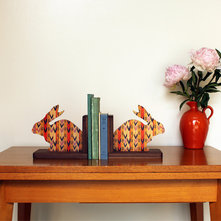 Eclectic Bookends by Wolfum