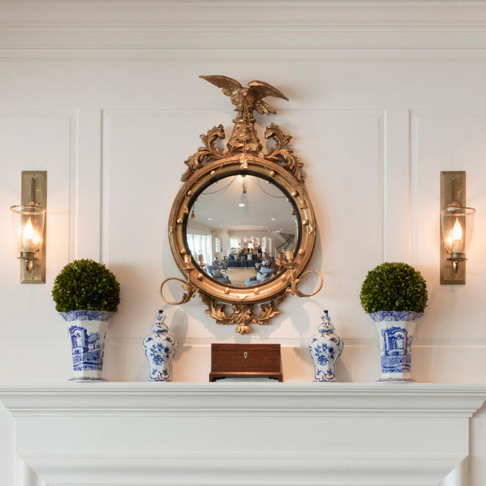 Laura Boyd Interior Design | Annapolis Maryland Mantle Refresh and Styling