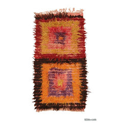 Vintage Sivas Tulu Rug - Area Rugs