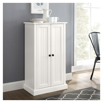 Seaside Accent Cabinet White