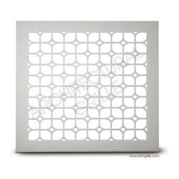 Architectural Grille - PERFORATED GRILLE: #227 - PETALS - Registers Grilles And Vents