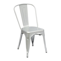 Bistro dining Chair-Silver - Products