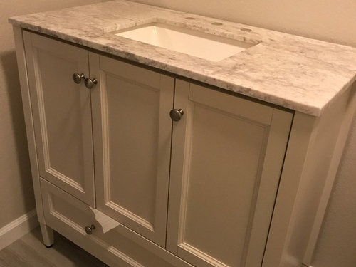 Installing A Freestanding Bathroom Vanity