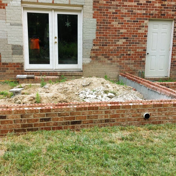 Foundation, Brick Skirt & 2 Sets of Steps