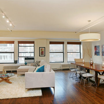 NYC Living/Family/Den Rooms by Designed to Appeal