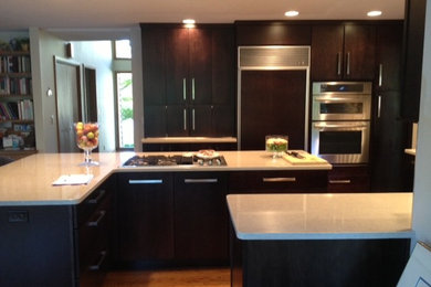 Example of a huge trendy kitchen design in Other
