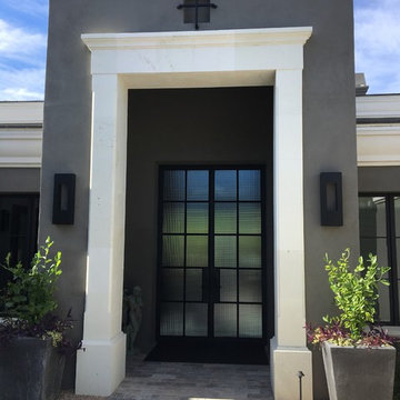Visionmakers Custom Stone & Steel Doors