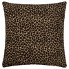 Linum Home Textiles Spots Decorative Pillow Cover, Black, Square