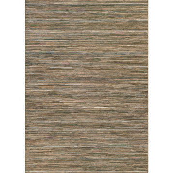 Hinsdale Area Rug, Brown/Ivory, Rectangle, 6'6"x9'6"