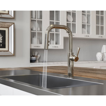 Pfister GT-529-MT Montay 1.8 GPM 1 Hole Pull Down Kitchen Faucet - Stainless