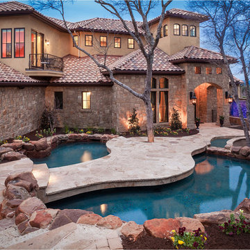 Lake Travis Modern Italian by Zbranek & Holt Custom Homes