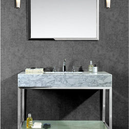 36 inch Single Sink Bathroom Vanity Set with Quartz Countertop - Bathroom Vanities And Sink Consoles