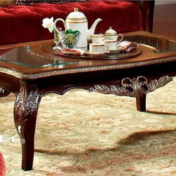 AICO Furniture - Imperial Court Rectangular Cocktail Table - AIC-79201-40 - Fabric