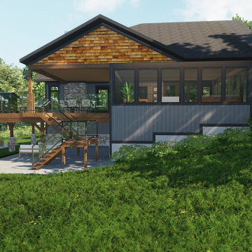 Madawaska River Waterfront Home Renovation and Addition