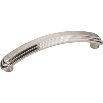 Elements Calloway 4-1/2" Overall Length Cabinet Pull in Satin Nickel (331-96SN)
