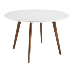 Platter Dining Table | White - Dining Tables