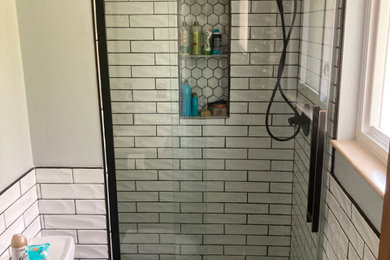 Inspiration for a bathroom remodel in Denver