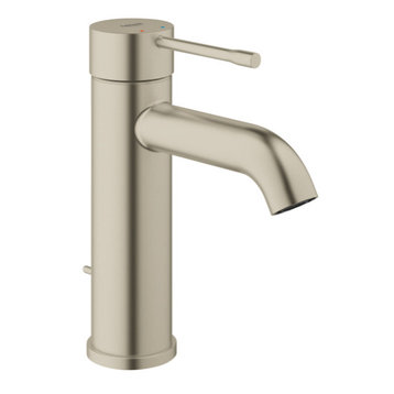 Grohe Essence Small Bathroom Faucet With Fixed Spout, Brushed Nickel