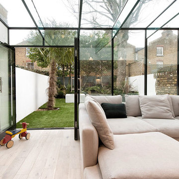 Striking All Glass Extension - Wandsworth
