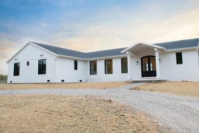 Inspiration for a rustic exterior home remodel in Other