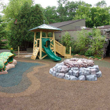 Elevated Tree house and Lighthouse Playground
