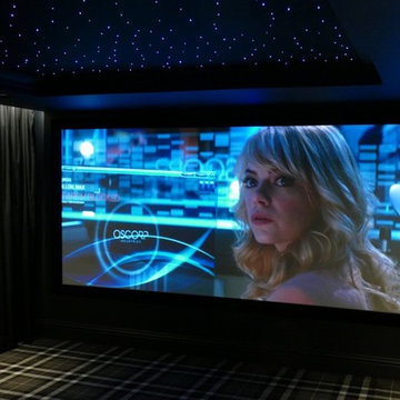 Dedicated Cinemascope Cinema Room house extension