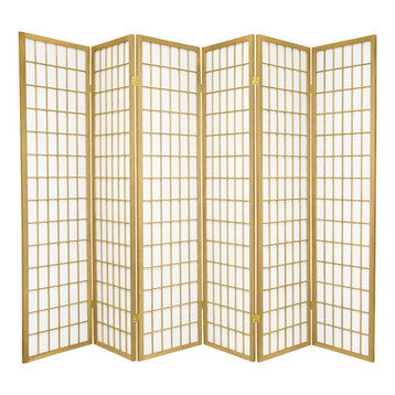 6' Tall Window Pane, Special Edition, Gold, 6 Panels