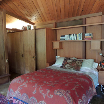 Master Bedroom:  Minor remodeling required to create new built-in location for t