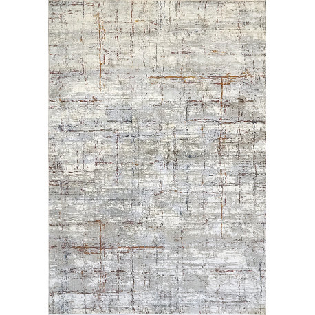 Dynamic Rugs Torino 3336 Rug, Ivory and Red, 3'11"x5'7"