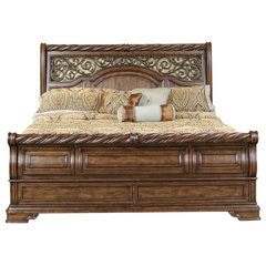 Universal Furniture New Lou Louie P's Sleigh Bed, King