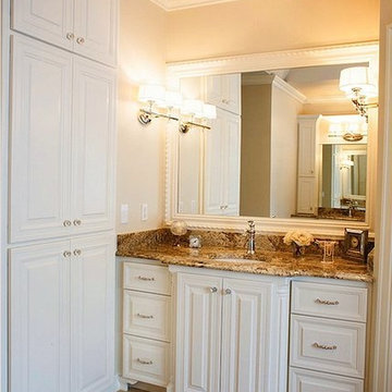 Refined French bathroom remodel
