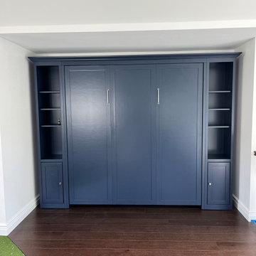 Custom Shaker Murphy Wall Bed & Piers: Functional Elegance Meets Timeless Design