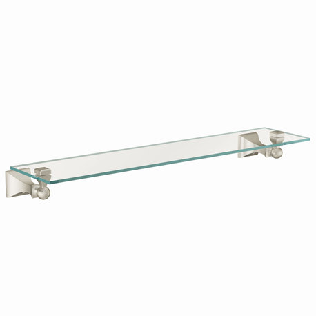 Retreat Vanity Shelf, Brushed Nickel