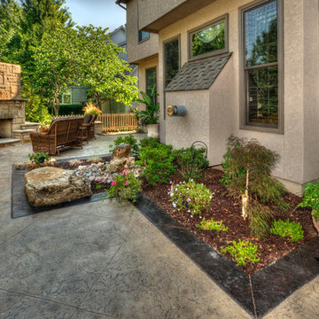 Patio + Fireplace