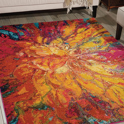 Celestial Rugs Cayenne by Nourison - Floor Rugs