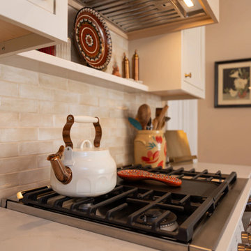 French Country Kitchen Remodel — Plaster Hood, Oak Island & Farmhouse Sink