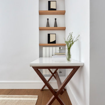 Salón abierto lleno de luz y calidez