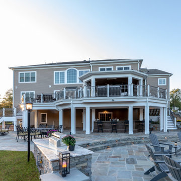 Fascinating Outdoor Living Space When it is Cold, Warm or Hot in Centreville VA