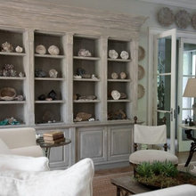 Debs livingroom display case