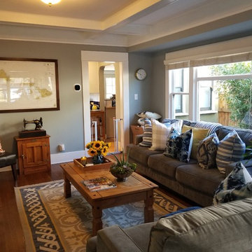Historic Renovation of Bungalow Living Spaces