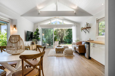 Design ideas for a beach style shed and granny flat in Wollongong.