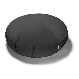 Jaxx Cocoon 4' Bean Bag in Velvet Twill Pewter - Footstools And Ottomans