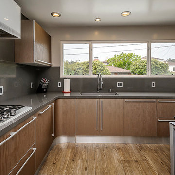 Sloat Blvd. Curved Kitchen Countertop