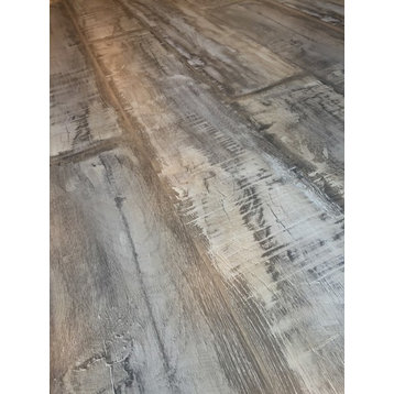Dekorman Legend AC3 Laminate Flooring, 17.94 Sq. ft., Dark Antique Wood