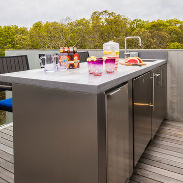 Danver Amagansett Roof Top Kitchen by Atlantic Outdoor Living