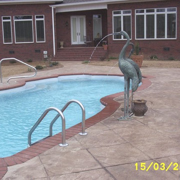Outdoor Decorative Concrete